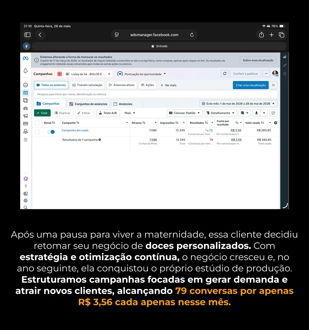 Resultado cliente 1
